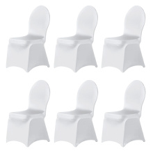 Varejista de leitores 6 PCs ajustados para festas de banquete Casas de cadeira de spandex Slipcover